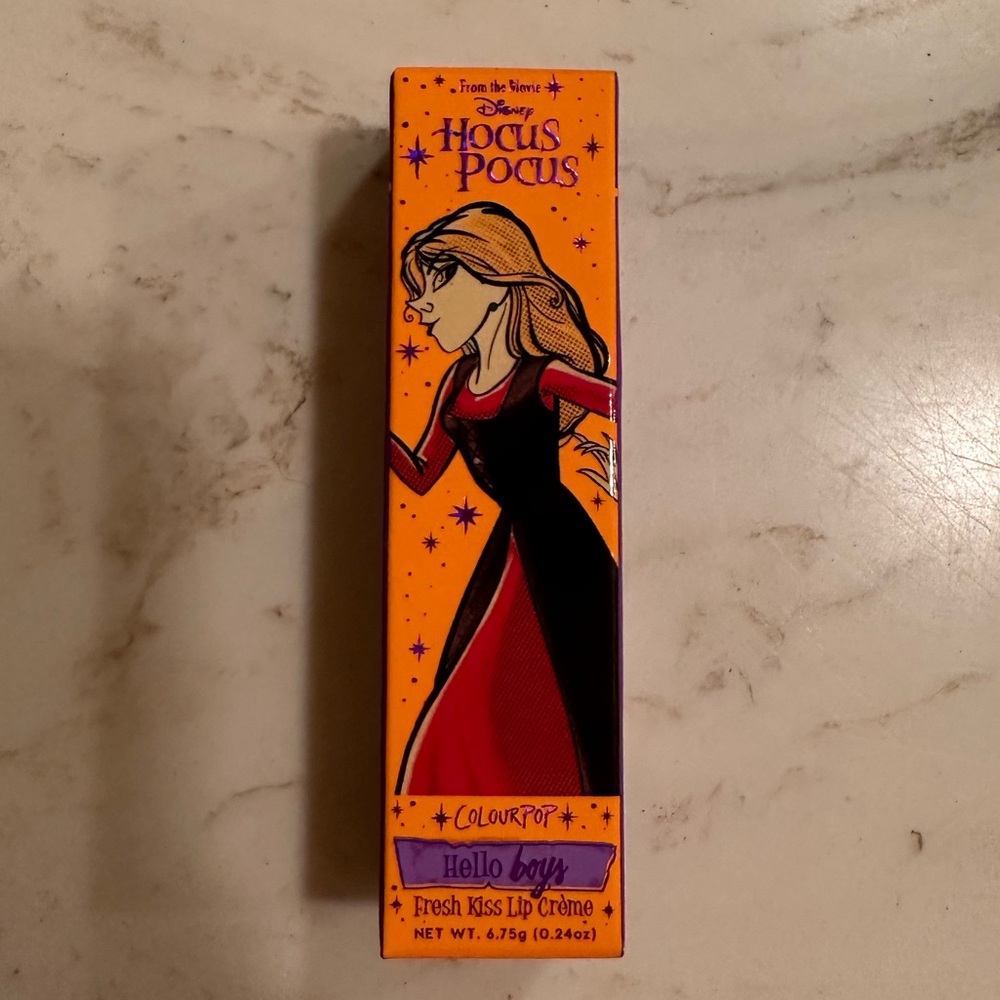 DISNEY Hocus Pocus ColourPop Hello Boys Lip Crème Lipstick NIB
